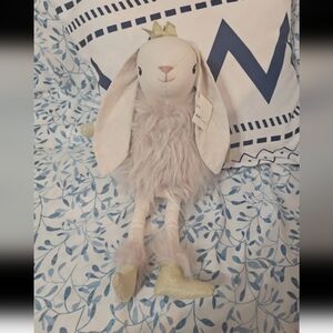 Mon Ami Plum Princess Plush Bunny